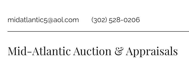 Mid-Atlantic Auction